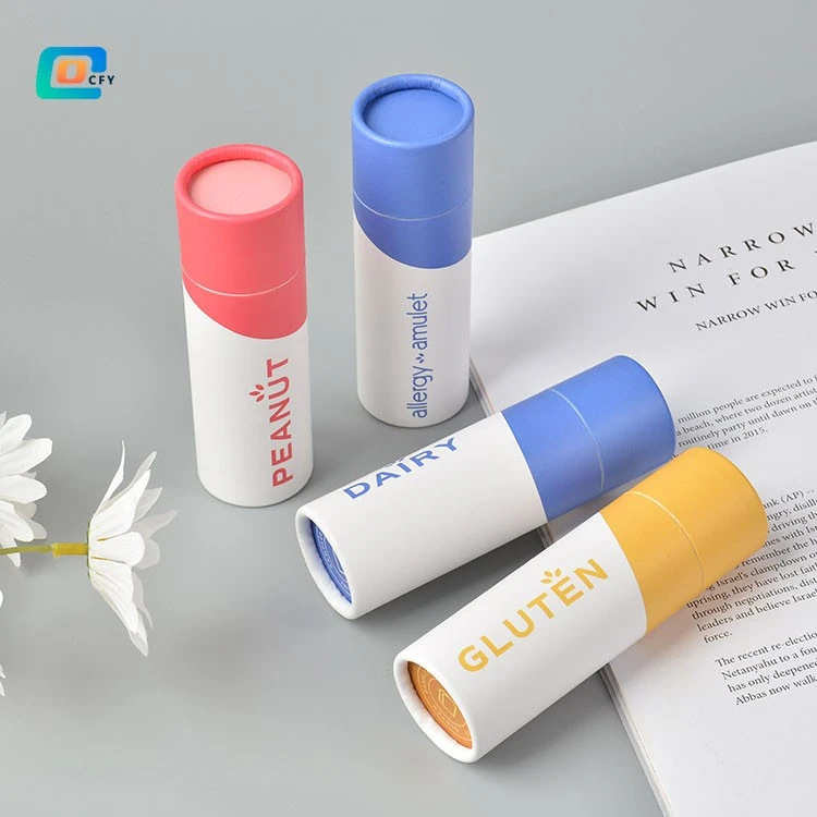 80g paper tube container